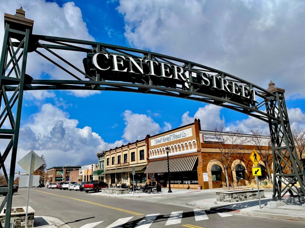 Image of Center Street in Logan, Utah