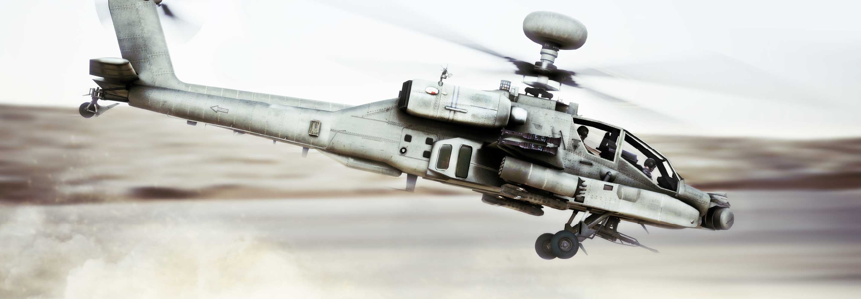 Apache helicopter