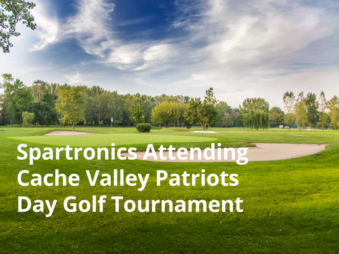 Spartronics Attending Cache Valley Patriots Day Golf Tournament 